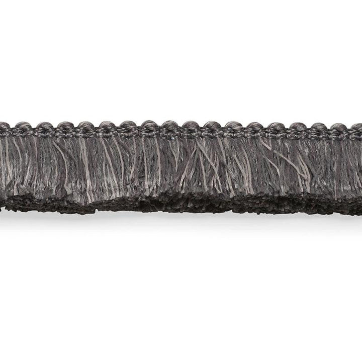 Meyer Brush Fringe Charcoal 74949 by Schumacher Designer Trim Perfect Basics: Trims - Swanky Fabrics -