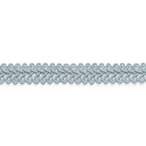Astor Braid Indoor/Outdoor Cloud 74961 by Schumacher Trim