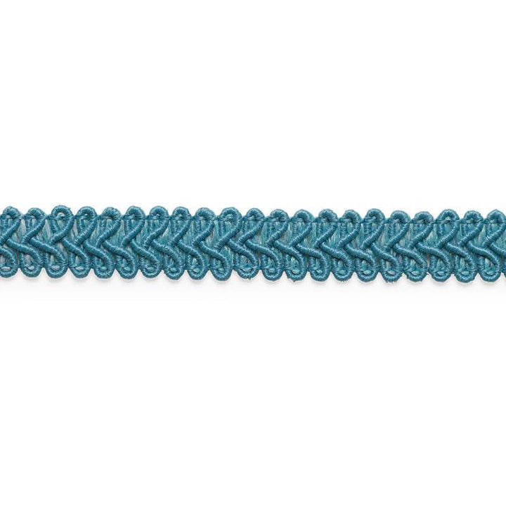Astor Braid Indoor/Outdoor Ocean 74962 by Schumacher Trim Perfect Basics: Trims - Fabric Carolina -