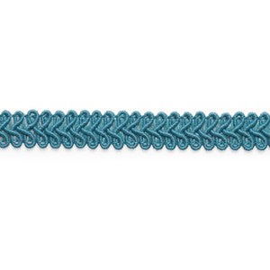 Astor Braid Indoor/Outdoor Ocean 74962 by Schumacher Trim