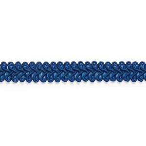 Astor Braid Indoor/Outdoor Navy 74963 by Schumacher Trim