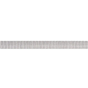 Narrow Faille Tape Silver 74981 by Schumacher Trim