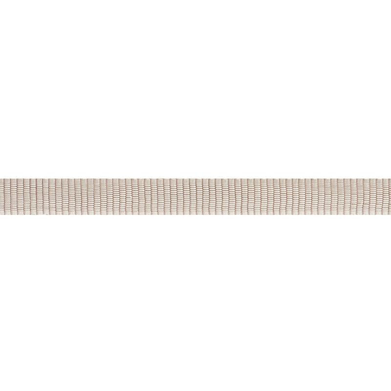 Narrow Faille Tape Dove 74982 by Schumacher Trim Couture Trims - Fabric Carolina -