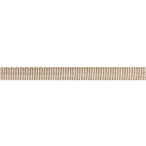 Narrow Faille Tape Sand 74983 by Schumacher Trim