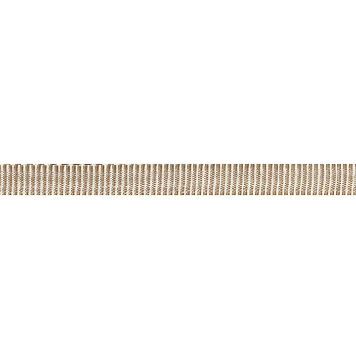 Narrow Faille Tape Sand 74983 by Schumacher Trim Couture Trims - Fabric Carolina -