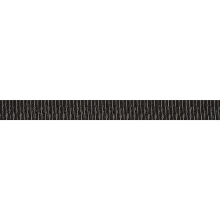 Narrow Faille Tape Black 74989 by Schumacher Trim Couture Trims - Fabric Carolina -