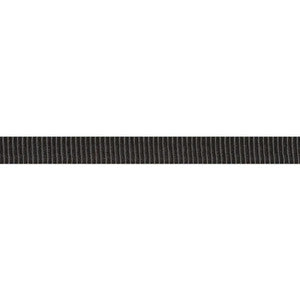 Narrow Faille Tape Black 74989 by Schumacher Trim