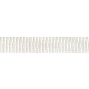 Medium Faille Tape Ivory 75010 by Schumacher Trim