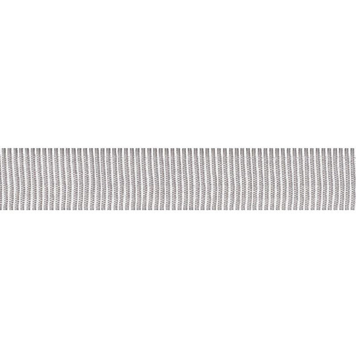 Medium Faille Tape Silver 75011 by Schumacher Trim Couture Trims - Fabric Carolina -