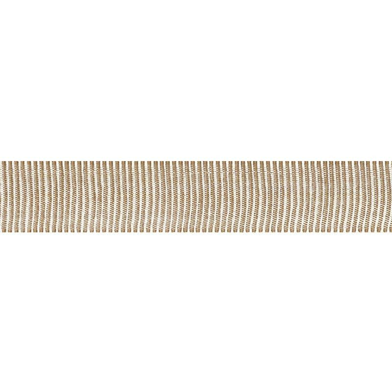 Medium Faille Tape Sand 75013 by Schumacher Trim Couture Trims - Fabric Carolina -