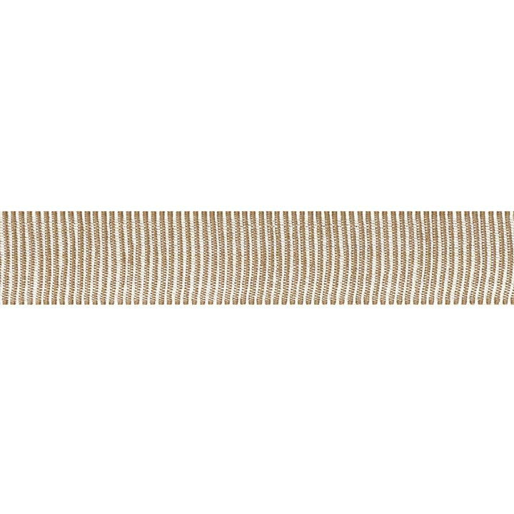Medium Faille Tape Sand 75013 by Schumacher Trim Couture Trims - Fabric Carolina -