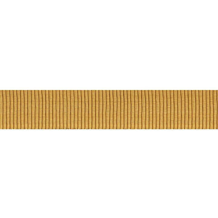 Medium Faille Tape Gold 75015 by Schumacher Trim Couture Trims - Fabric Carolina -