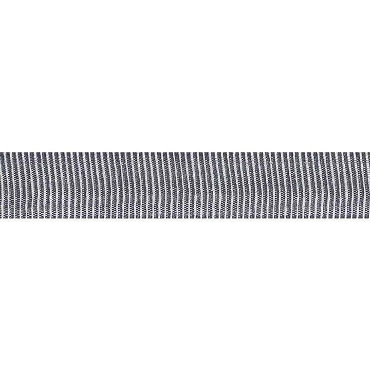 Medium Faille Tape Grey 75016 by Schumacher Designer Trim Couture Trims - Swanky Fabrics -