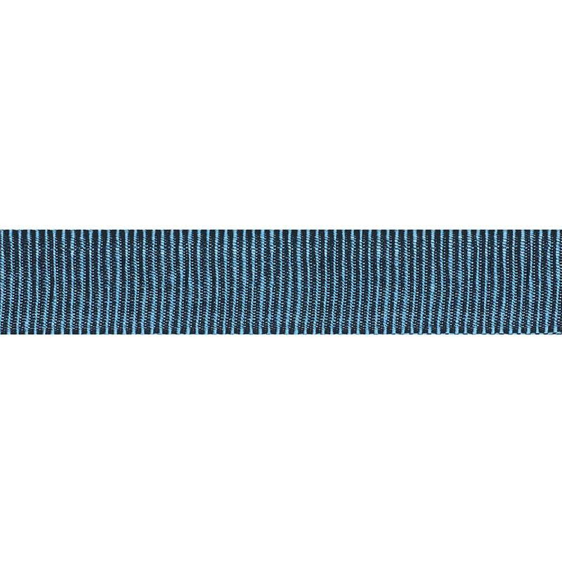 Medium Faille Tape Petrol 75017 by Schumacher Trim Couture Trims - Fabric Carolina -