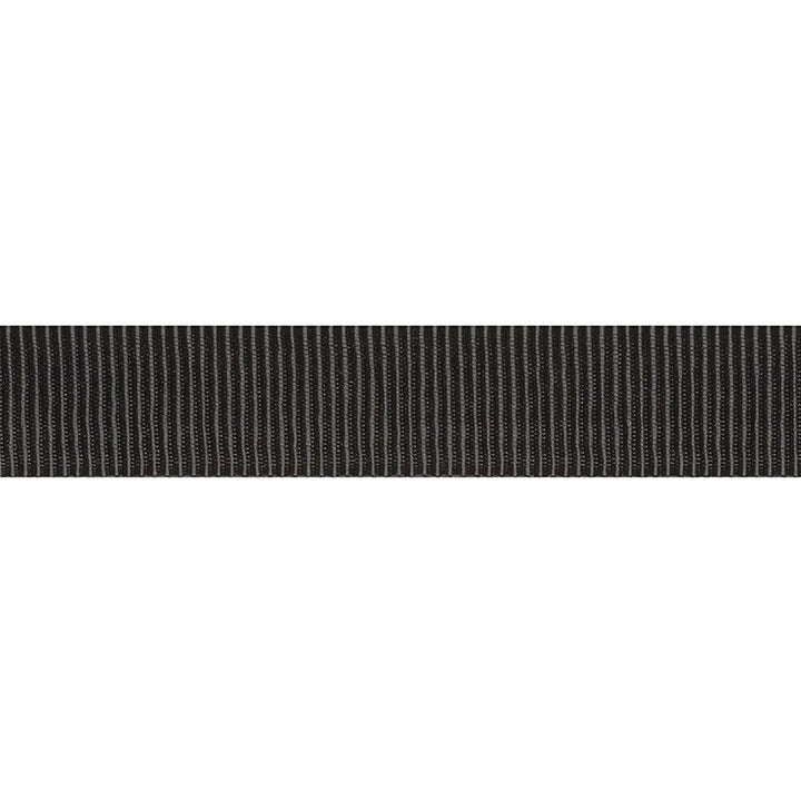 Medium Faille Tape Black 75019 by Schumacher Trim Couture Trims - Fabric Carolina -