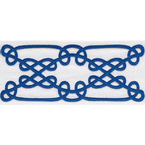 Ormond Tape Blue 75350 by Schumacher Trim