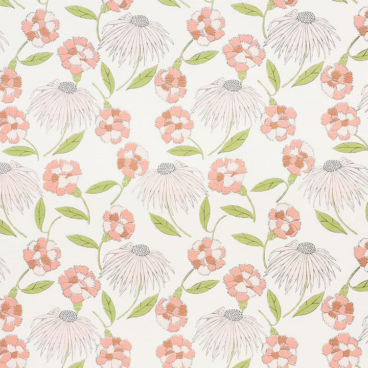 Bouquet Toss Fawn 177850 by Schumacher Fabric Celerie Kemble 13.5" - Fabric Carolina -