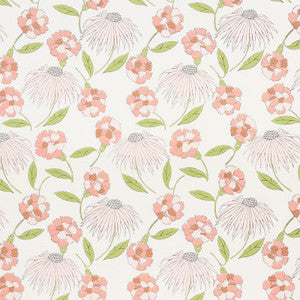 Bouquet Toss Fawn 177850 by Schumacher Fabric
