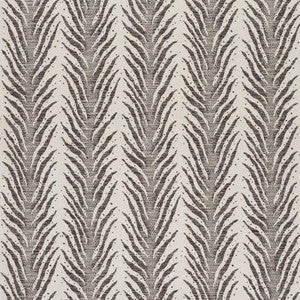 Creeping Fern Basalt 75451 by Schumacher Fabric