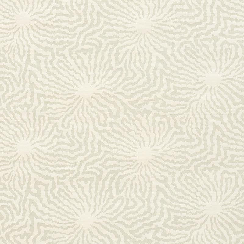 Flower Shock Sisal Haze 5009481 by Schumacher Wallpaper Celerie Kemble 34.5" - Fabric Carolina -