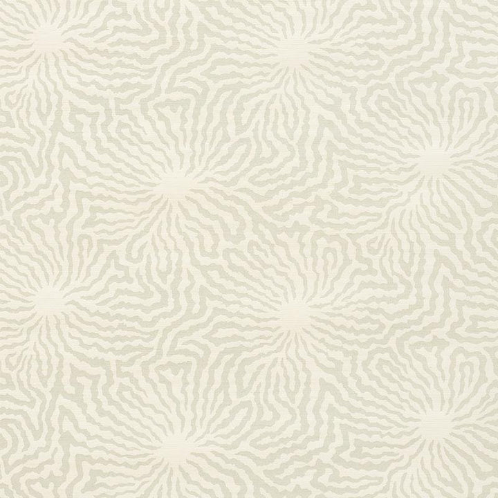 Flower Shock Sisal Haze 5009481 by Schumacher Wallpaper Celerie Kemble 34.5" - Fabric Carolina -