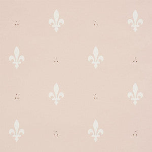 Fleur De Lis Blush 5009500 by Schumacher Wallpaper