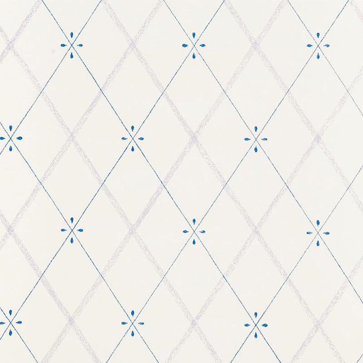 Kasumi Diamond Hyacinth 5009512 by Schumacher Wallpaper Small-Print Wallpapers 9.0" - Fabric Carolina -