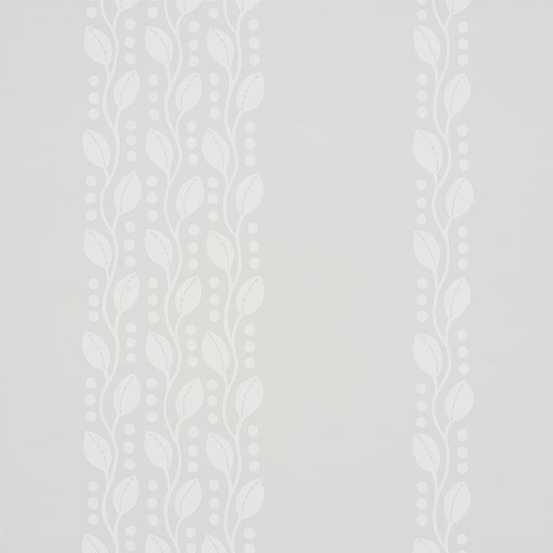Lillian Vine Grey 5009521 by Schumacher Designer Wallpaper Small-Print Wallpapers 9.0" - Swanky Fabrics -