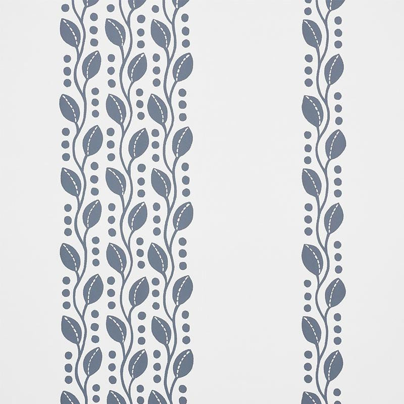 Lillian Vine Carbon 5009523 by Schumacher Designer Wallpaper Small-Print Wallpapers 9.0" - Swanky Fabrics -