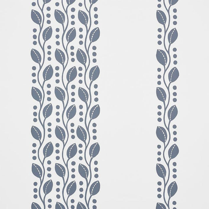 Lillian Vine Carbon 5009523 by Schumacher Designer Wallpaper Small-Print Wallpapers 9.0" - Swanky Fabrics -