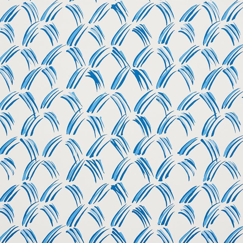 Trevi Diamond Porcelain 5009540 by Schumacher Wallpaper Small-Print Wallpapers 6.75" - Fabric Carolina -