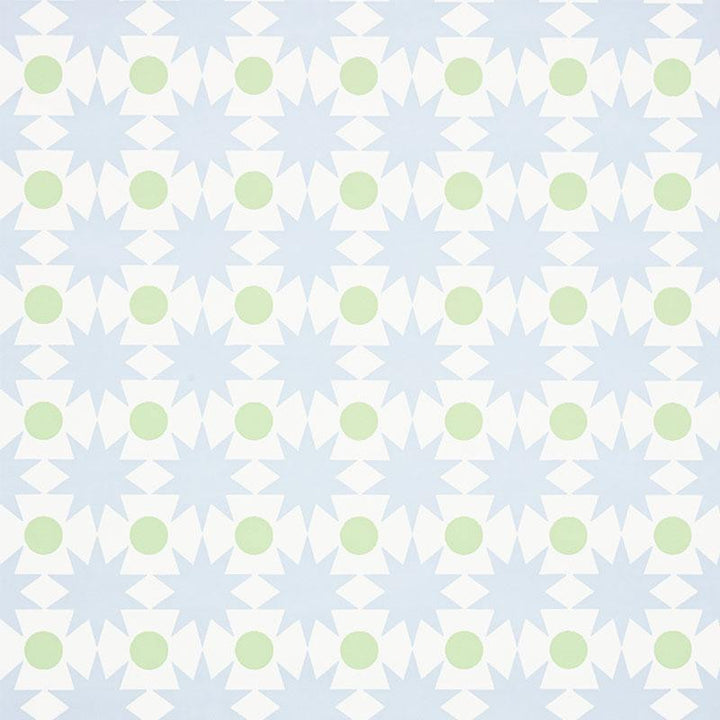 Cosmos Sky 5009560 by Schumacher Wallpaper Studio Bon 1.12" - Fabric Carolina -