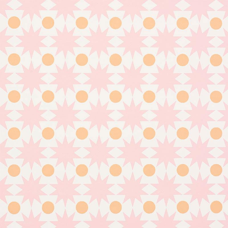 Cosmos Pink 5009561 by Schumacher Wallpaper Studio Bon 1.12" - Fabric Carolina -