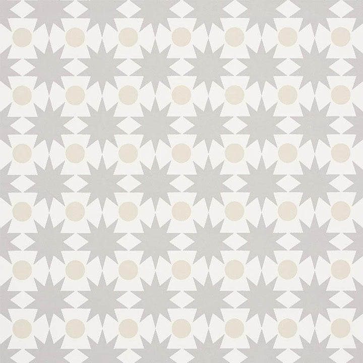 Cosmos Neutral 5009562 by Schumacher Wallpaper Studio Bon 1.12" - Fabric Carolina -