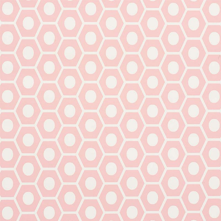 Queen B Pink 5009570 by Schumacher Wallpaper Studio Bon 1.12" - Fabric Carolina -