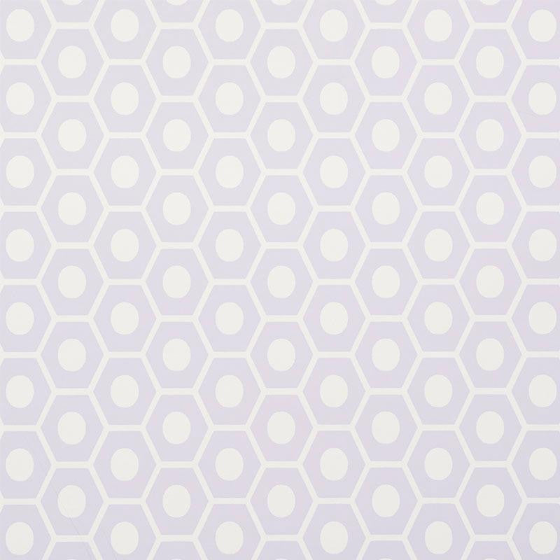 Queen B Lavender 5009571 by Schumacher Wallpaper Studio Bon 1.12" - Fabric Carolina -