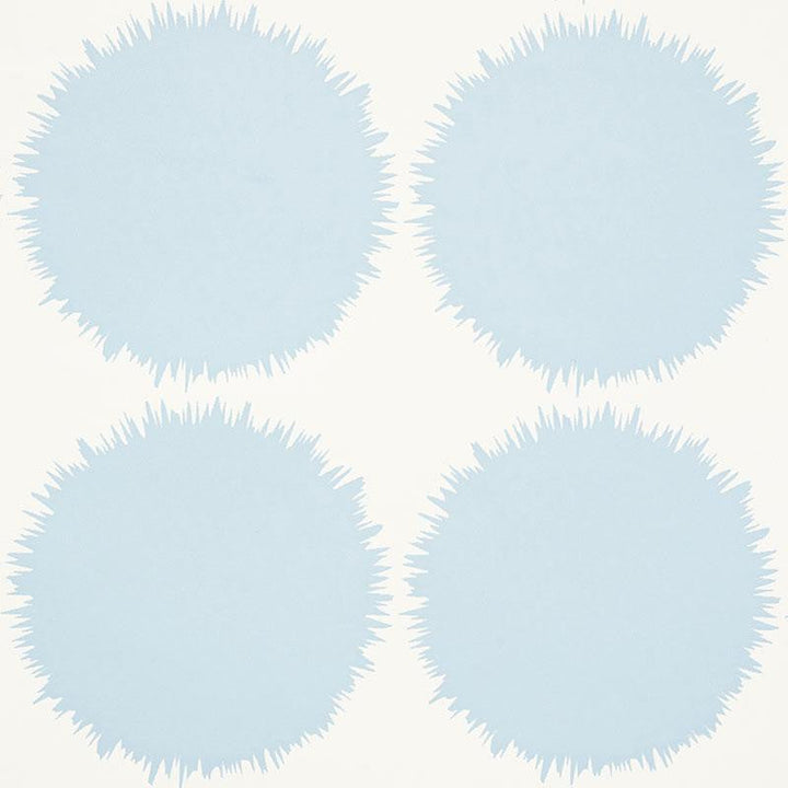Fuzz Sky 5009582 by Schumacher Designer Wallpaper Studio Bon 4.0" - Swanky Fabrics -