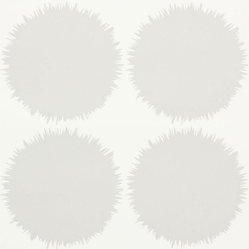 Fuzz Grey 5009583 by Schumacher Wallpaper Studio Bon 4.0" - Fabric Carolina -