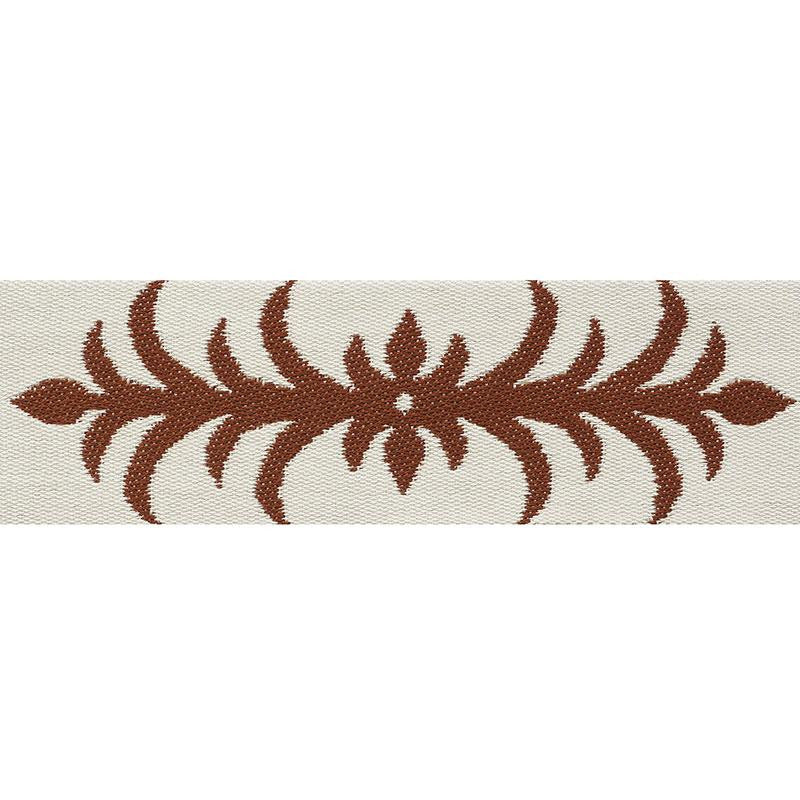 Acanthus Tape Nutmeg 75440 by Schumacher Trim Celerie Kemble 9.25" - Fabric Carolina -