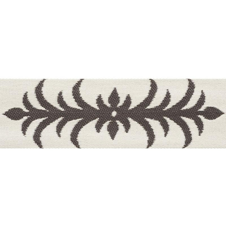 Acanthus Tape Basalt 75441 by Schumacher Trim Celerie Kemble 9.25" - Fabric Carolina -