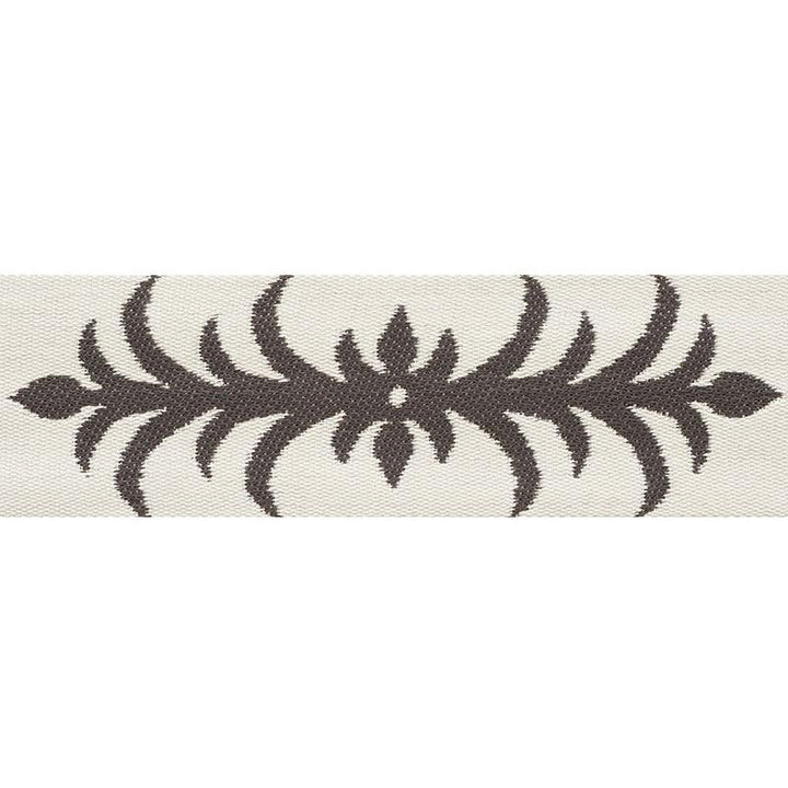 Acanthus Tape Basalt 75441 by Schumacher Designer Trim Celerie Kemble 9.25" - Swanky Fabrics -