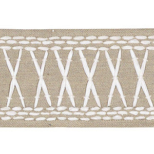 Tikki Tape Sea Oyster 69303 by Schumacher Trim