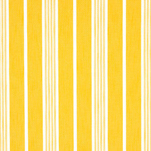 Hampton Stripe Indoor/Outdoor Canary 82303 by Schumacher Fabric