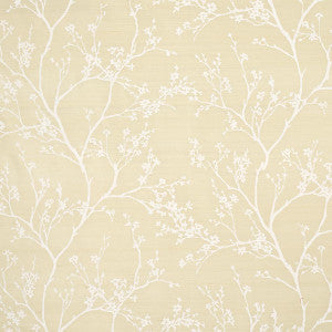 Twiggy Silk Champagne 180501 by Schumacher Fabric
