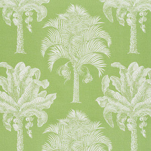 Grand Palms Leaf 178000 by Schumacher Fabric