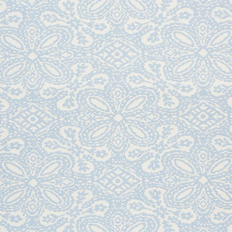 Hardwick Sky 75512 by Schumacher Designer Fabric New Traditional 28.25" - Swanky Fabrics -