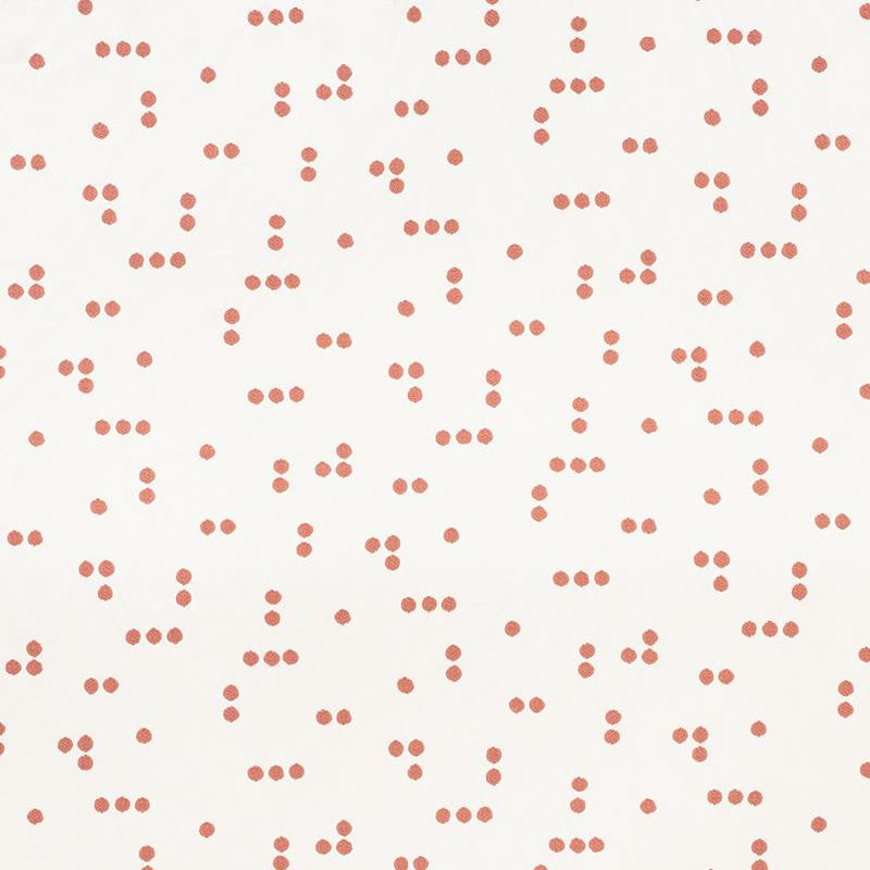 Great Rock Embroidery Coral 75631 by Schumacher Fabric Caroline Z Hurley 25.5" - Fabric Carolina -