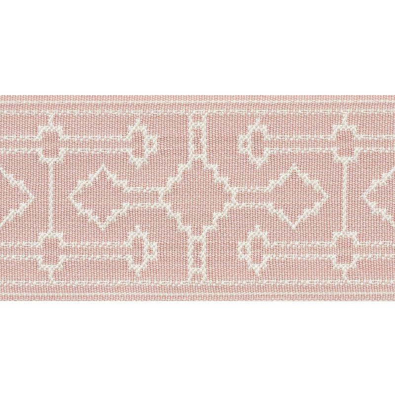 Filbert Tape Blush 75280 by Schumacher Designer Trim New Traditional 4.88" - Swanky Fabrics -