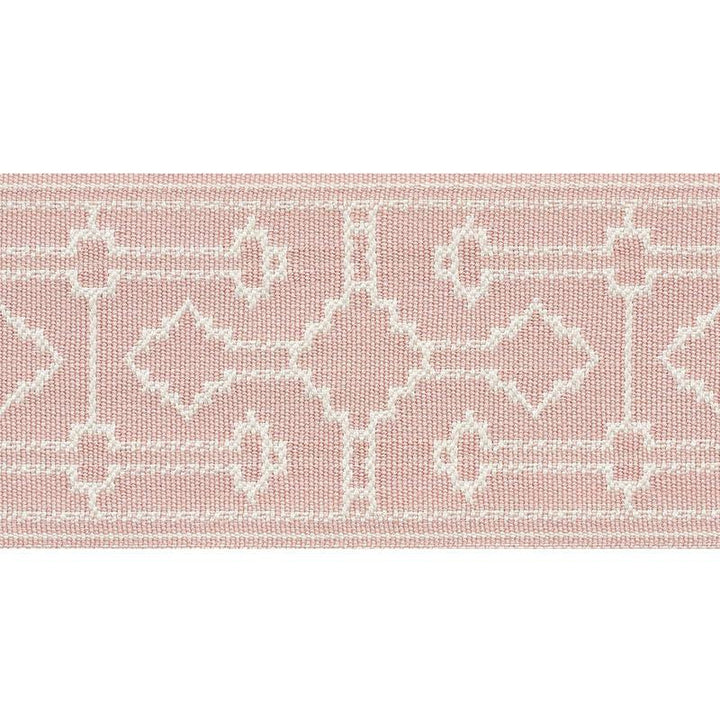 Filbert Tape Blush 75280 by Schumacher Designer Trim New Traditional 4.88" - Swanky Fabrics -