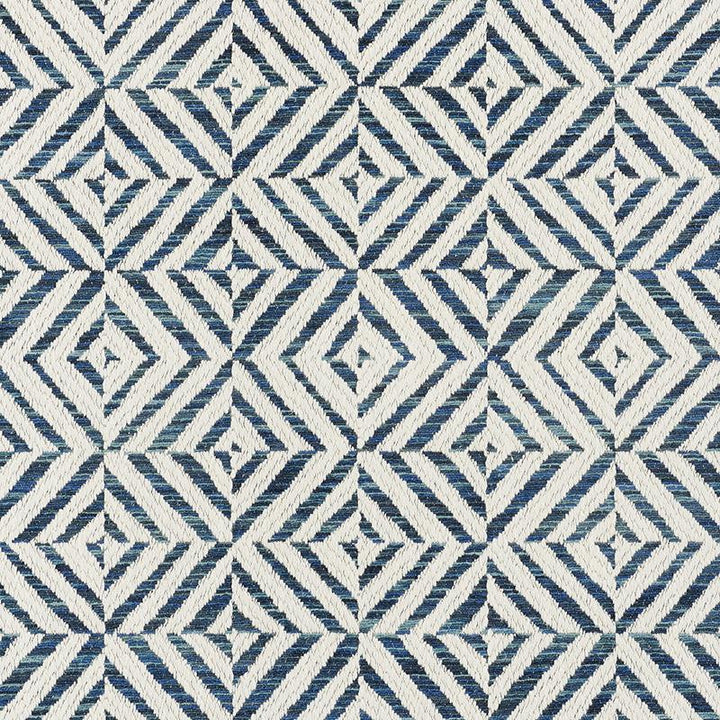 Jubilee Blue 72151 by Schumacher Fabric Essentials: Mid-Scale Upholstery Fabrics 2.38" - Fabric Carolina -
